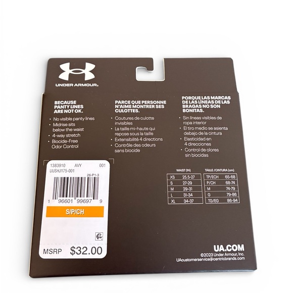 Under Armour Women's Black Seamless Panties - Picture 4 of 5